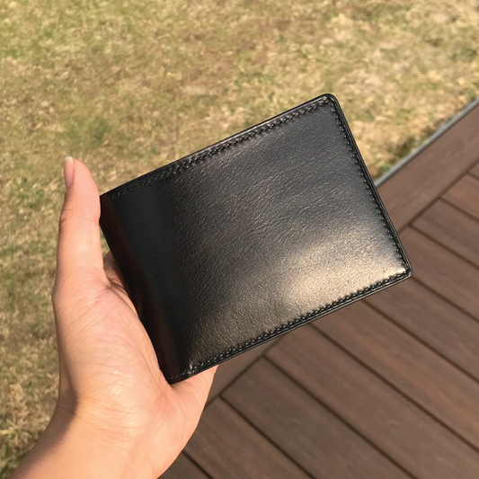 Calf Leather | Bifold Short Wallet | Coins Pocket Design | 小牛皮系列 | 兩摺短銀包 | 零錢包款式