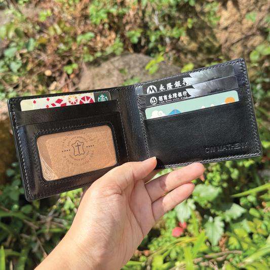 Calf Leather | Bifold Short Wallet | Card Slot, Photo Slot | 小牛皮系列 | 兩摺短銀包 | 卡位,相位款式