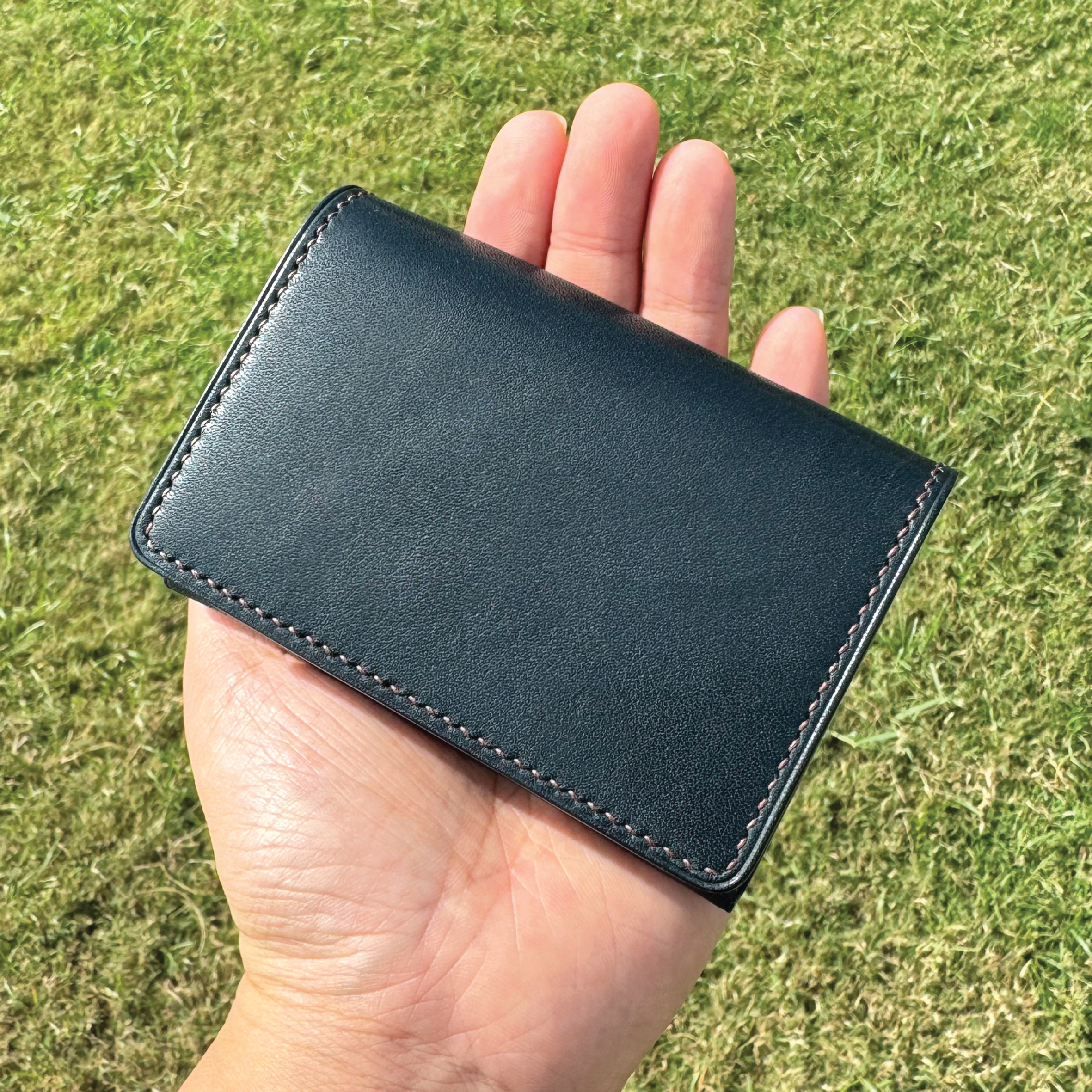 Tochigi Leather | Business Name Card Case | Magnetic Snap Card