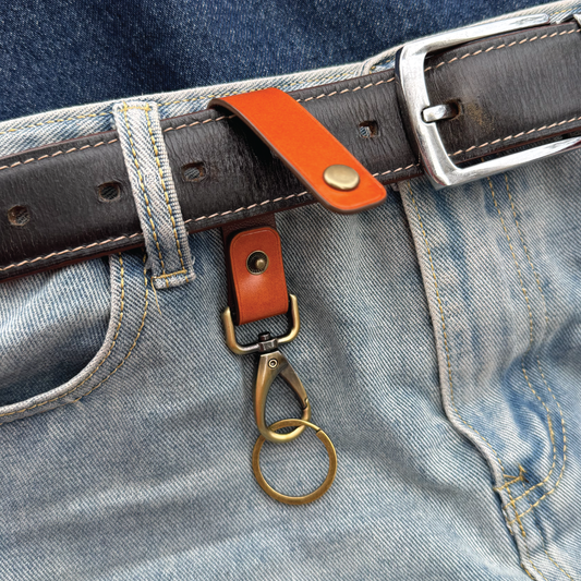 Cordovan Leather | Belt Loop Keyring | 馬臀皮系列 | 皮帶鎖匙扣