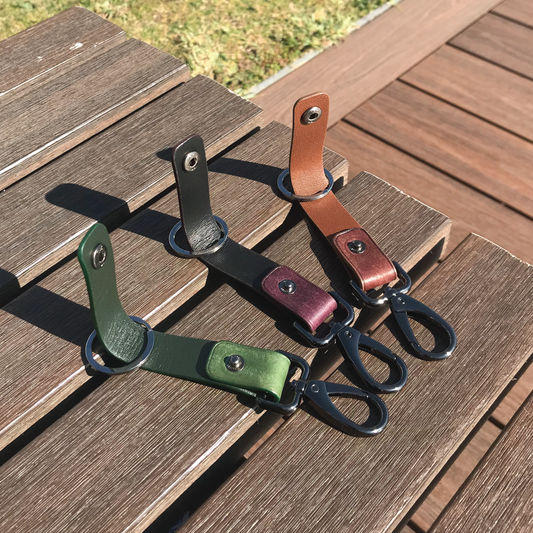 Pueblo Leather | Belt Loop Keyring | 磨砂牛皮系列 | 皮帶鎖匙扣