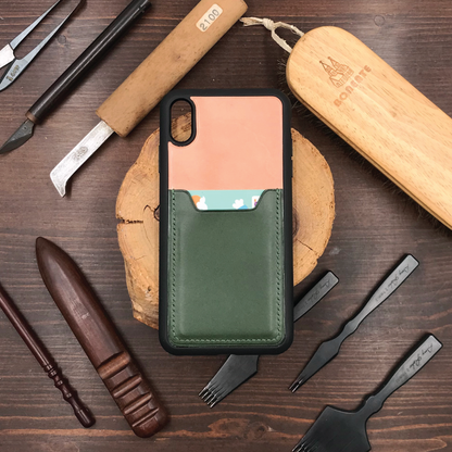 Tochigi Leather | Card Slot iPhone Case | 栃木牛皮系列 | 卡位手機殼