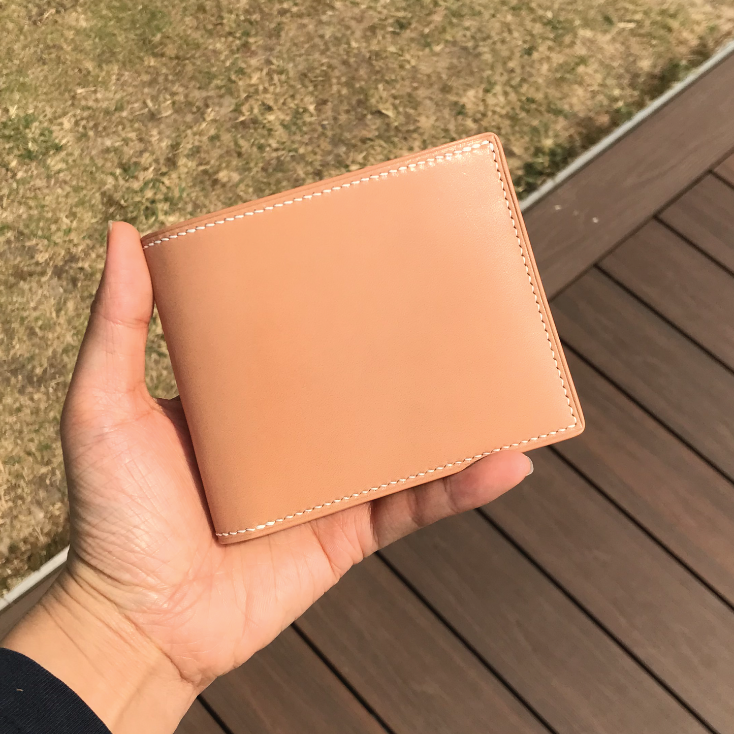 Tochigi Leather | Bifold Short Wallet | Coins Pocket Design | 栃木牛皮系列 | 兩摺短銀包 | 零錢包款式