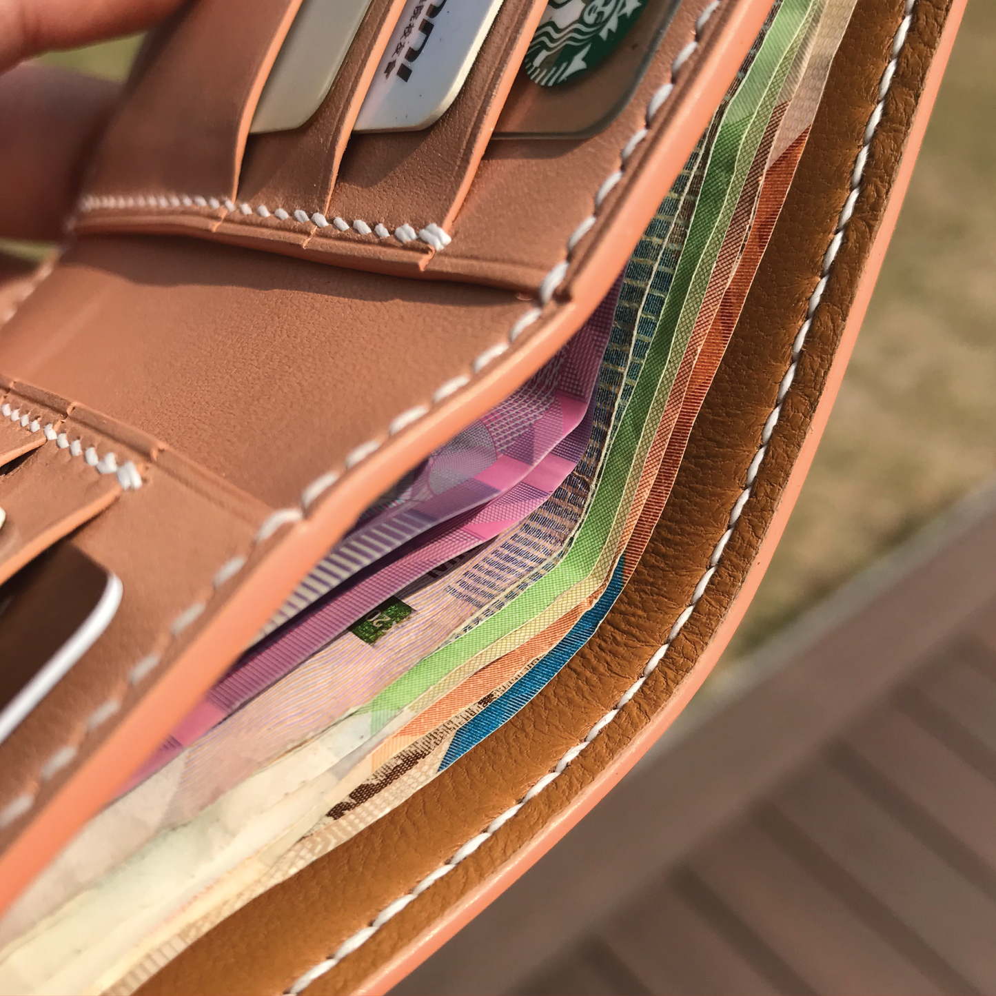 Tochigi Leather | Bifold Short Wallet | Card Slot, Photo Slot | 栃木牛皮系列 | 兩摺短銀包 | 卡位，相位款式