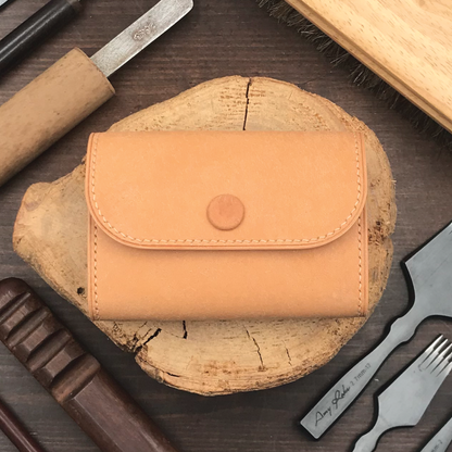 Pueblo Leather | Tri-fold Keyholder | 磨砂牛皮系列 | 三摺鎖匙包