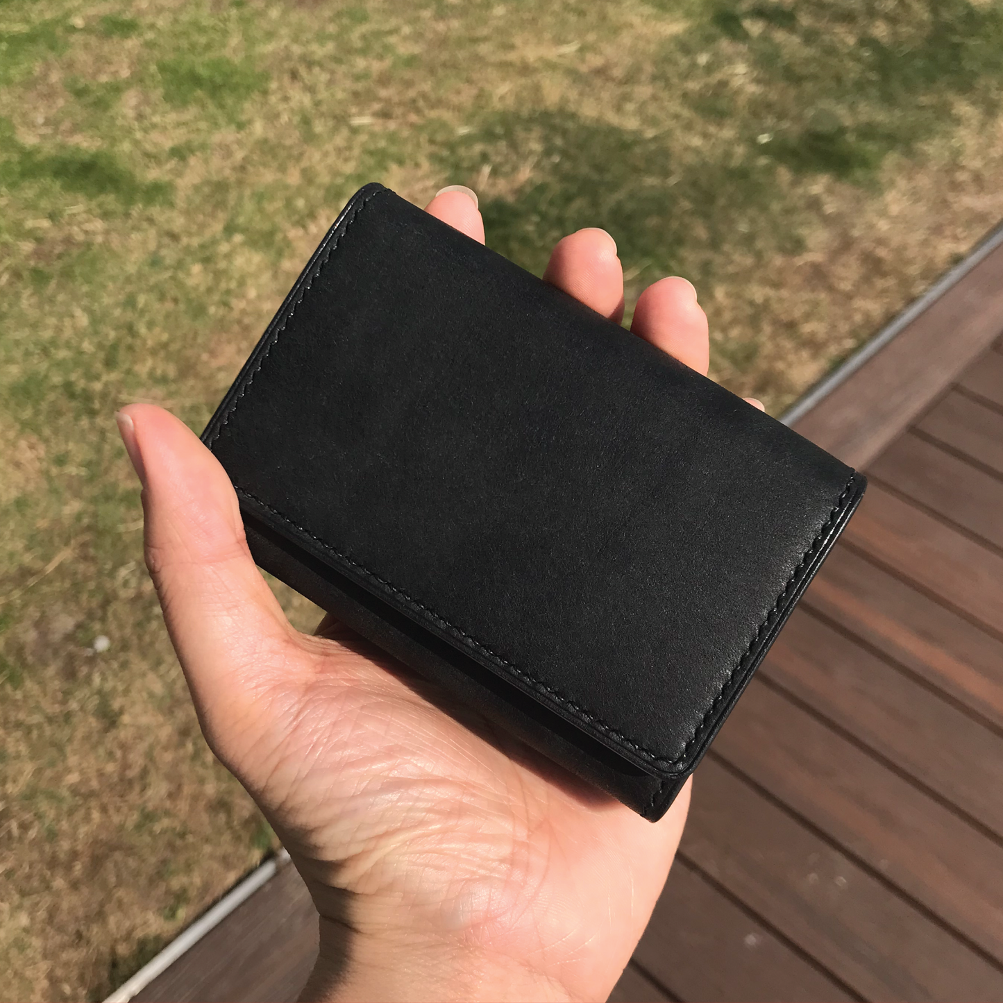 Pueblo Leather | Magnetic Snap Business Name Card Case | 磨砂牛皮系列 | 磁扣開關卡片盒