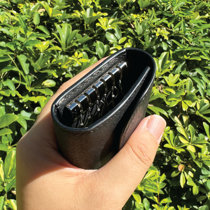 Pueblo Leather | Tri-fold Keyholder | 磨砂牛皮系列 | 三摺鎖匙包
