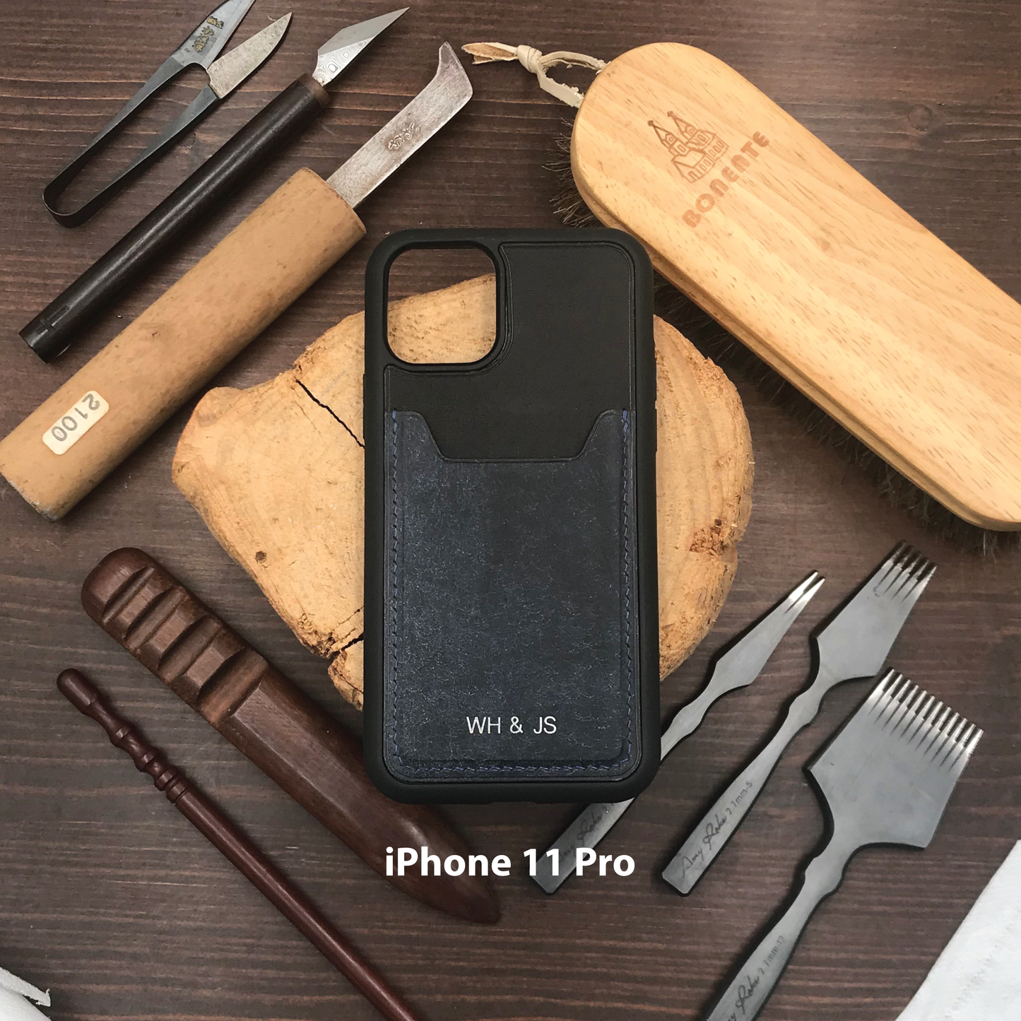 Pueblo Leather | Card Slot iPhone Case | 磨砂牛皮系列 | 卡位手機殼