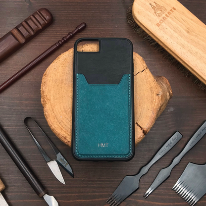 Pueblo Leather | Card Slot iPhone Case | 磨砂牛皮系列 | 卡位手機殼