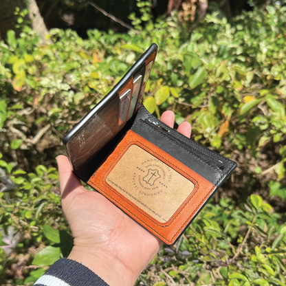 Pueblo Leather | Bifold Short Wallet | Zipper Slot Design | 磨砂牛皮系列 | 兩摺短銀包 | 拉鏈包款式