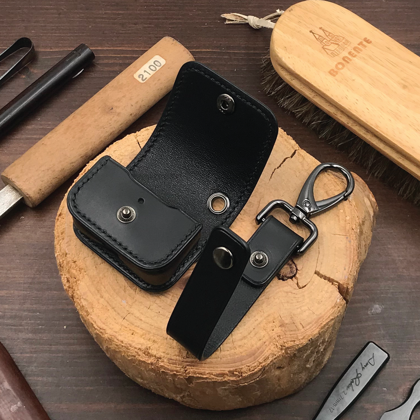 Buttero Leather | Airpod Case | 植鞣牛皮系列 | 蘋果耳機保護套