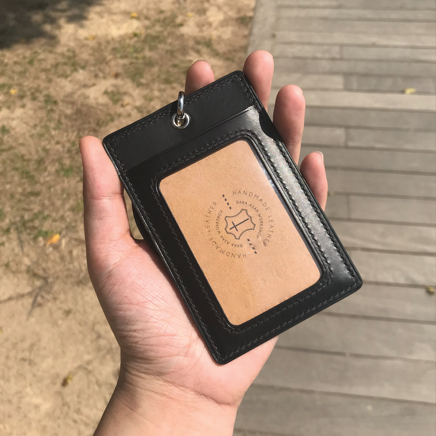 Buttero Leather | ID Cardholder with Lanyard | Vertical, Horizontal Style | 植鞣牛皮系列 | 掛頸職員卡套 | 直款橫款