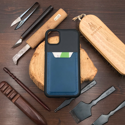 Buttero Leather | Card Slot iPhone Case | 植鞣牛皮系列 | 卡位手機殼