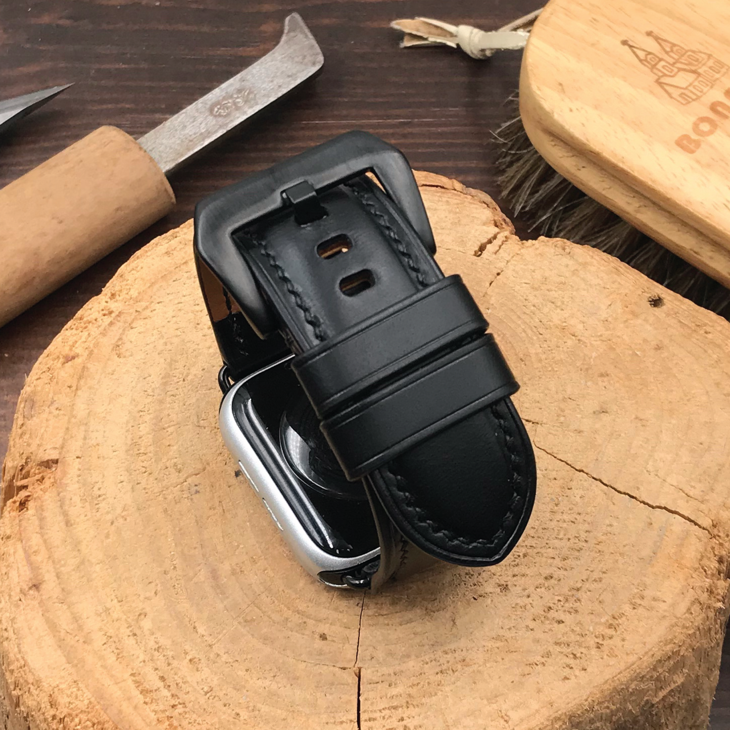 Buttero Leather | Heavy-Duty Apple Watch Strap | 植鞣牛皮系列 | 厚身款iWatch錶帶
