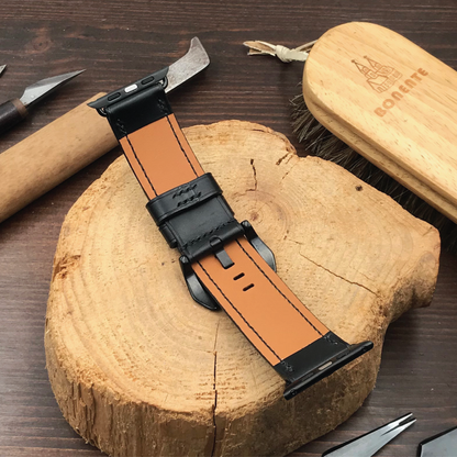 Buttero Leather | Heavy-Duty Apple Watch Strap | 植鞣牛皮系列 | 厚身款iWatch錶帶