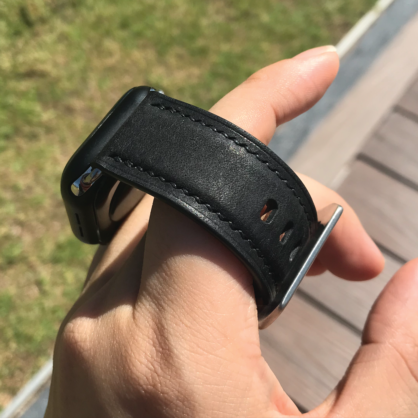Pueblo Leather | Heavy-Duty Apple Watch Strap | 磨砂牛皮系列 | 厚身款iWatch錶帶