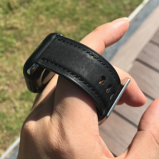 Pueblo Leather | Heavy-Duty Apple Watch Strap | 磨砂牛皮系列 | 厚身款iWatch錶帶