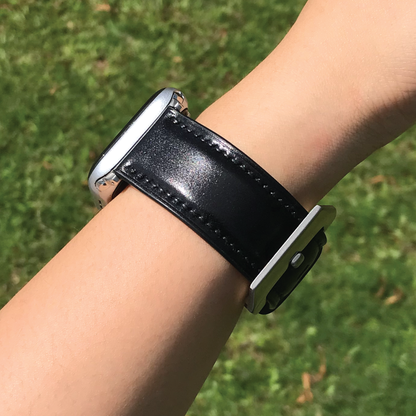 Cordovan Leather | Heavy-Duty Apple Watch Strap | 馬臀皮系列 | 厚身款iWatch錶帶