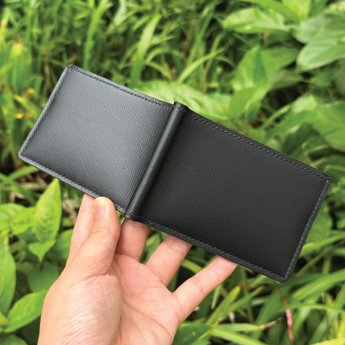 Saffiano Leather | Money Clip Wallet | 十字紋牛皮系列 | 錢夾銀包