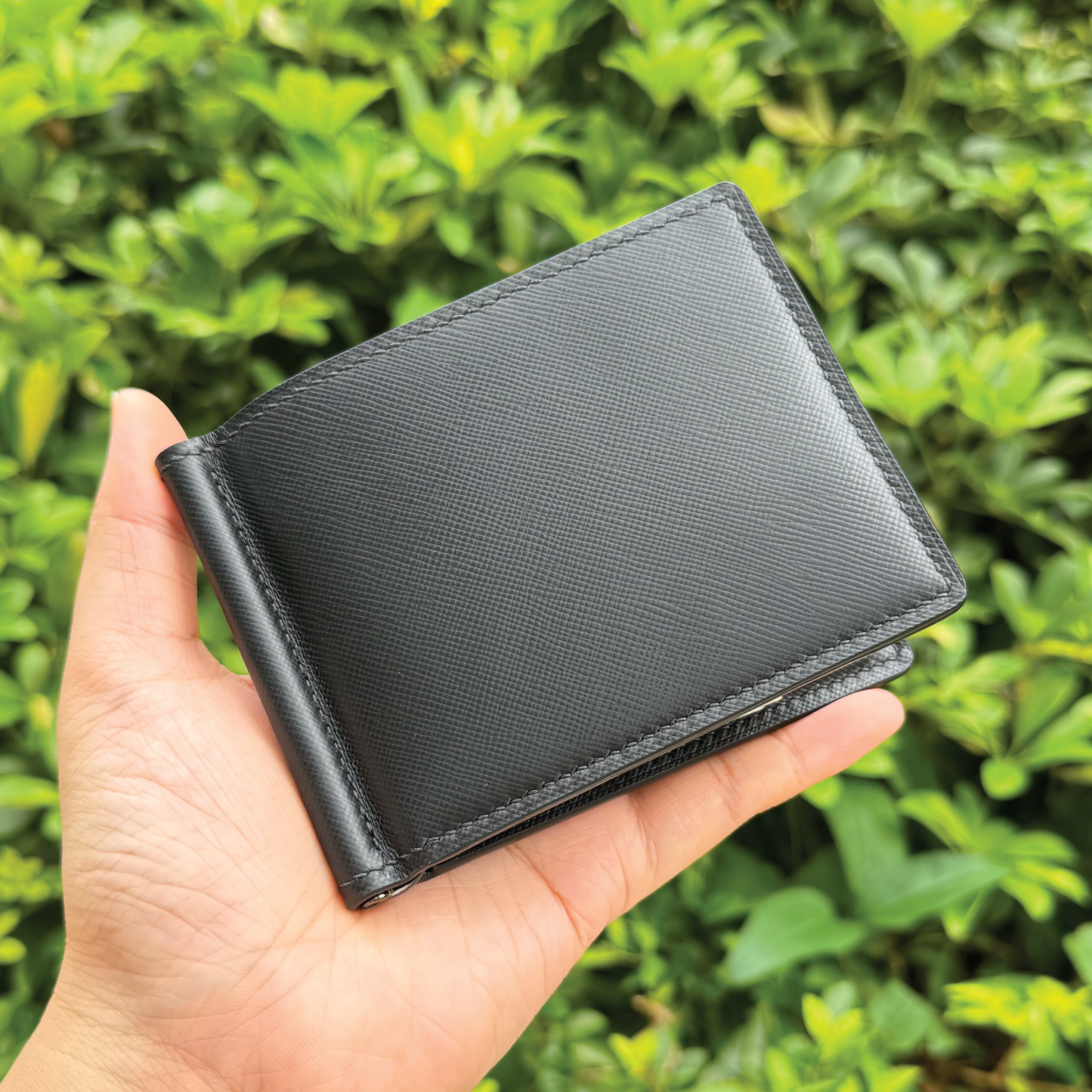 Saffiano Leather | Money Clip Wallet | 十字紋牛皮系列 | 錢夾銀包