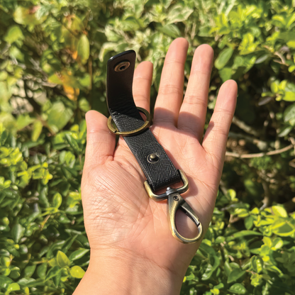 Saffiano Leather | Belt Loop Keyring | 十字紋牛皮系列 | 皮帶鎖匙扣