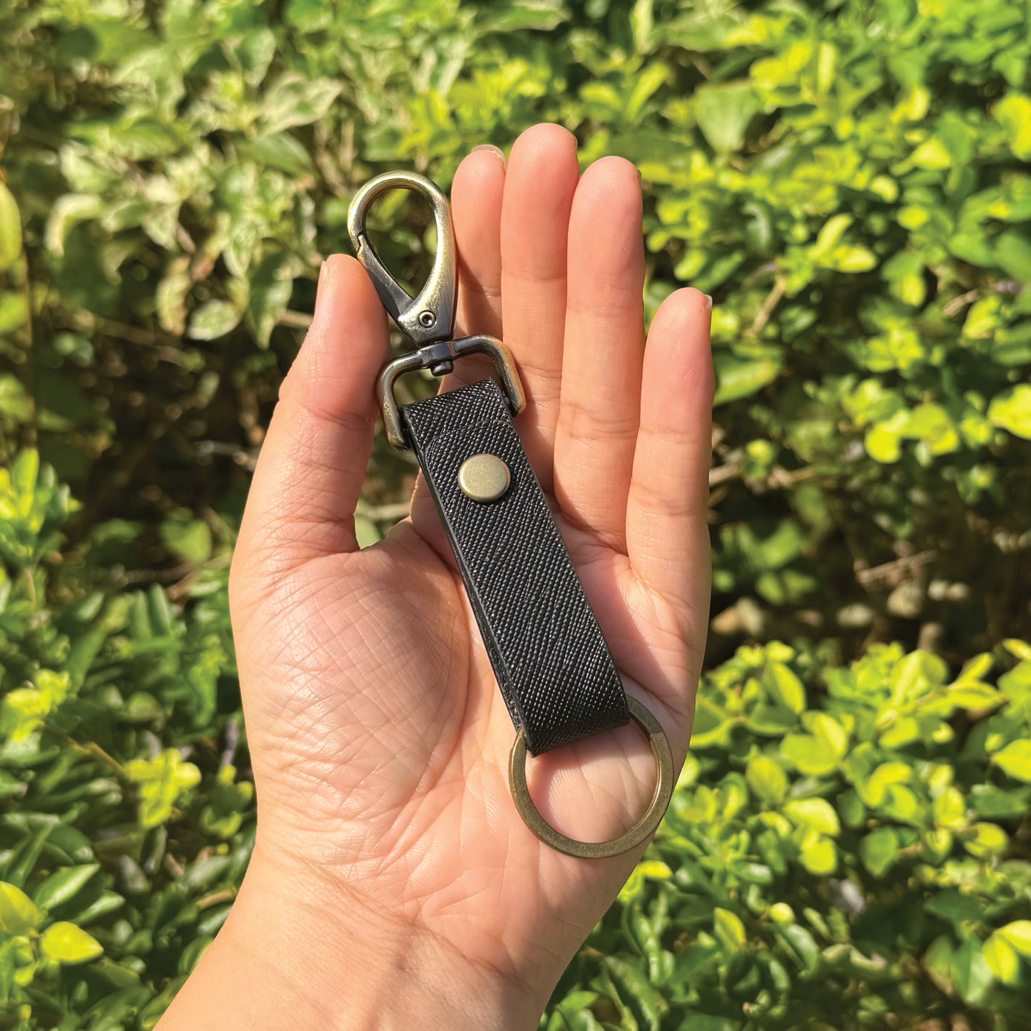 Saffiano Leather | Belt Loop Keyring | 十字紋牛皮系列 | 皮帶鎖匙扣