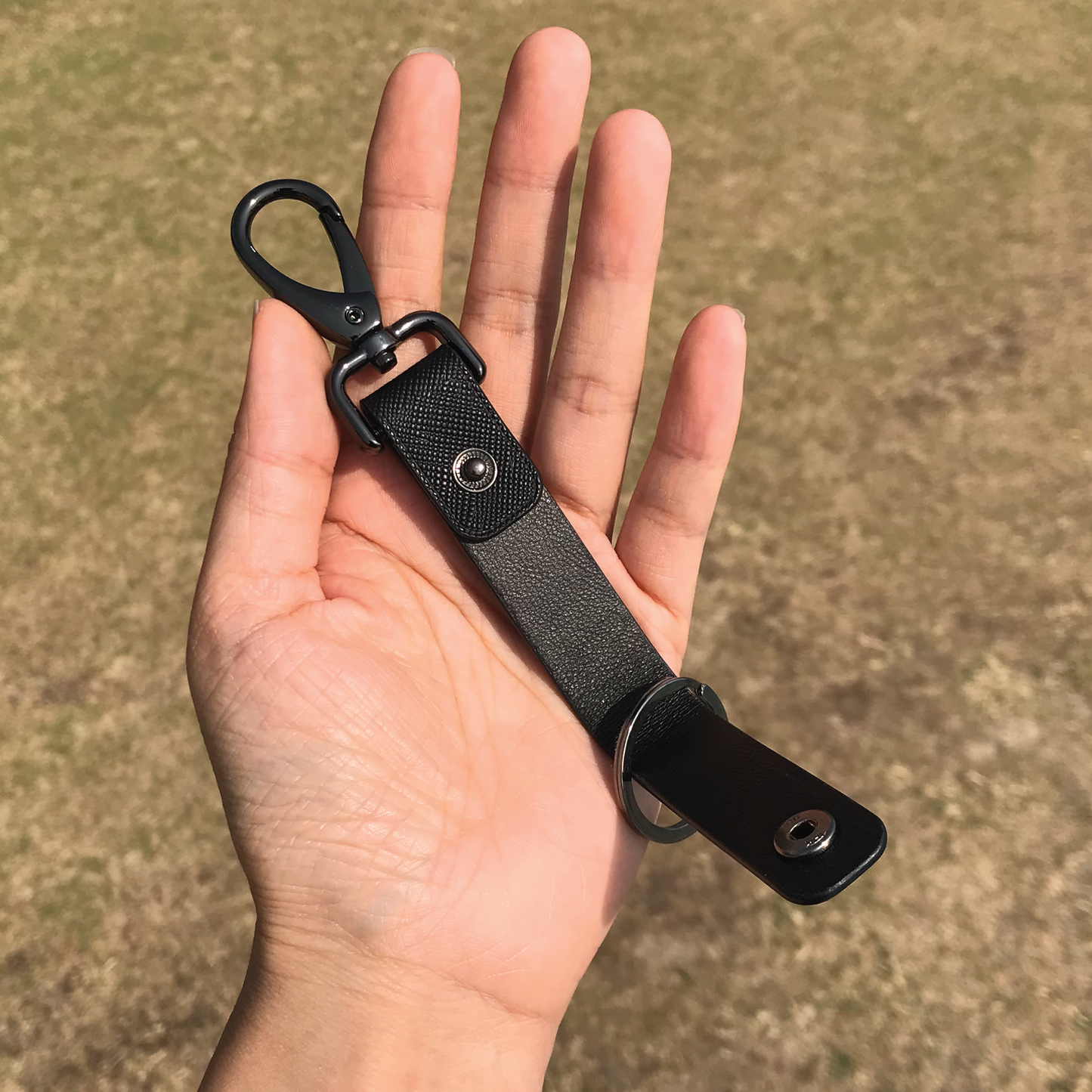 Saffiano Leather | Belt Loop Keyring | 十字紋牛皮系列 | 皮帶鎖匙扣