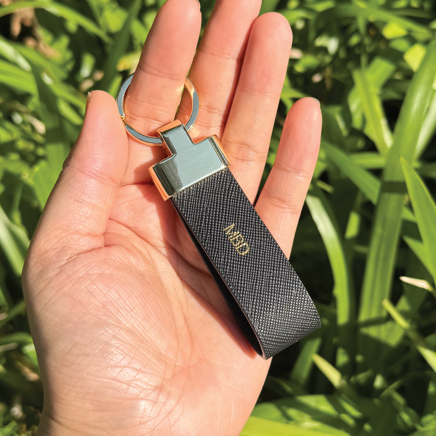 Saffiano Leather | Key Fob