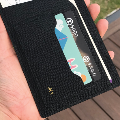 Saffiano Leather | Simple Passport Holder | 十字紋牛皮系列 | 簡約護照套