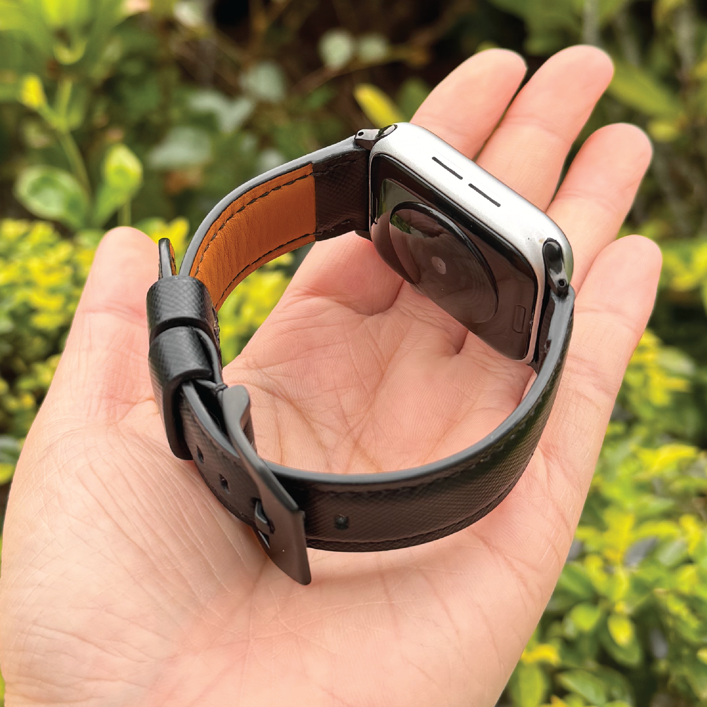 Saffiano Leather | Heavy-Duty Apple Watch Strap | 十字紋牛皮系列 | 厚身款iWatch錶帶