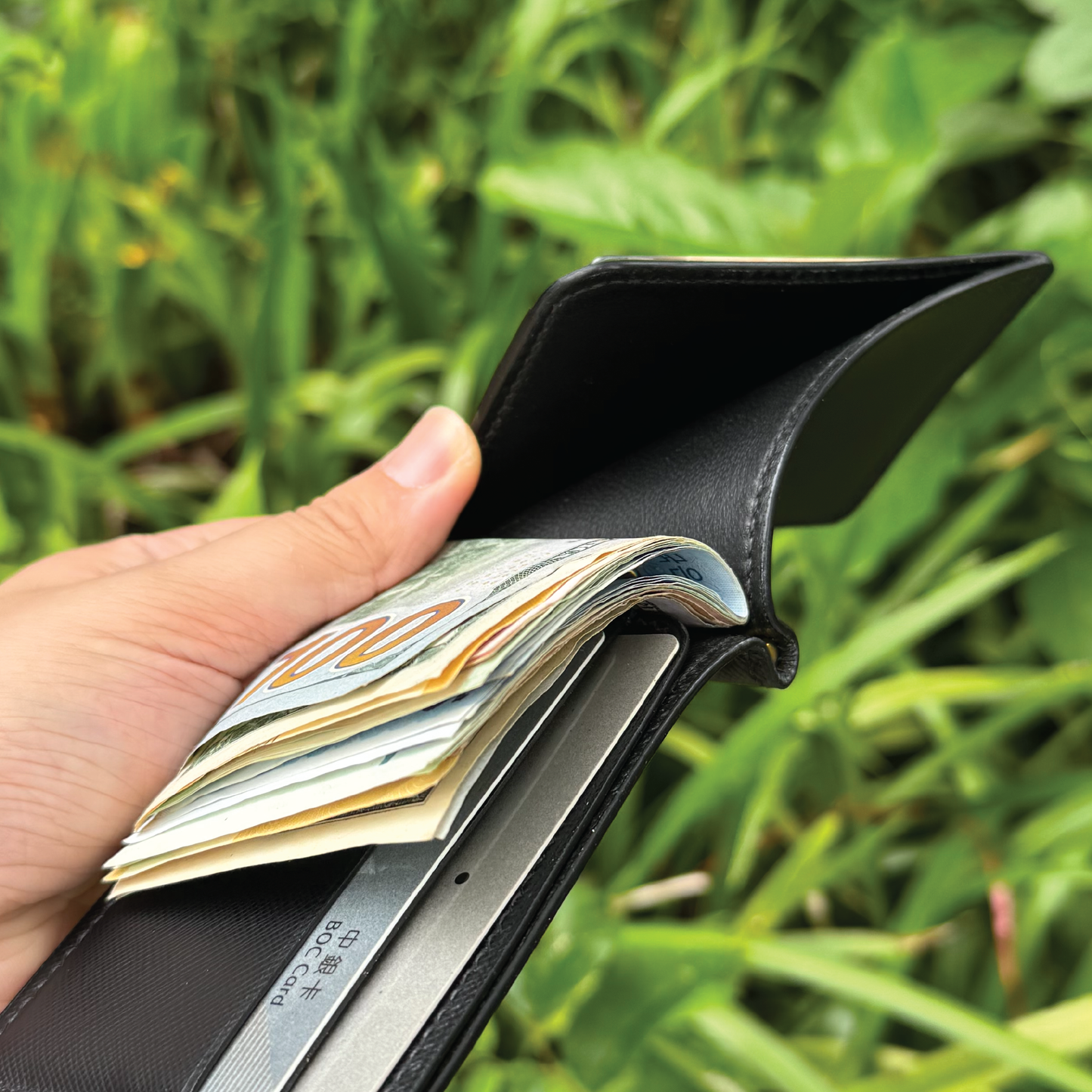 Saffiano Leather | Money Clip Wallet | 十字紋牛皮系列 | 錢夾銀包