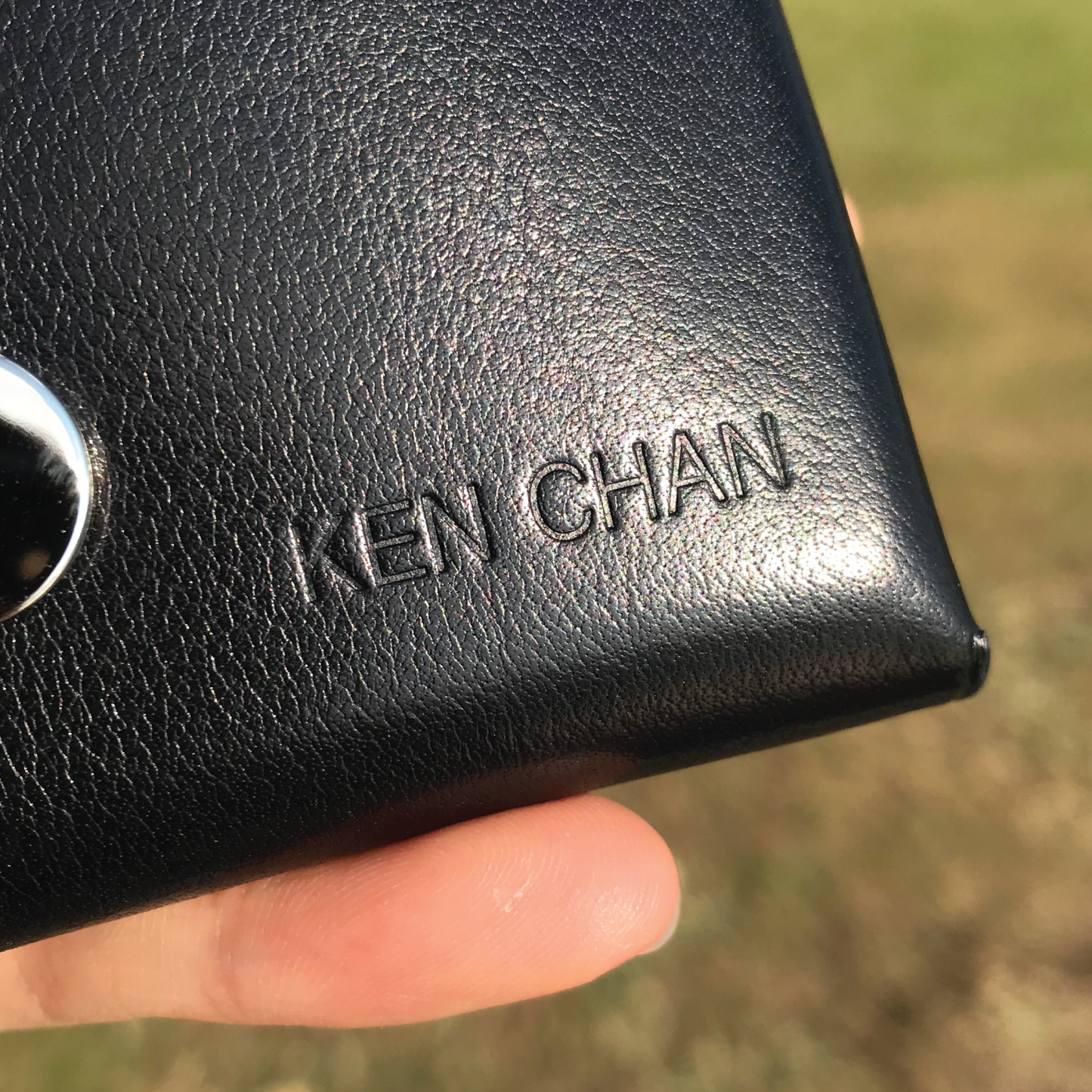 Calf Leather | Magnetic Snap Business Name Card Case | 小牛皮系列 | 磁扣開關卡片盒