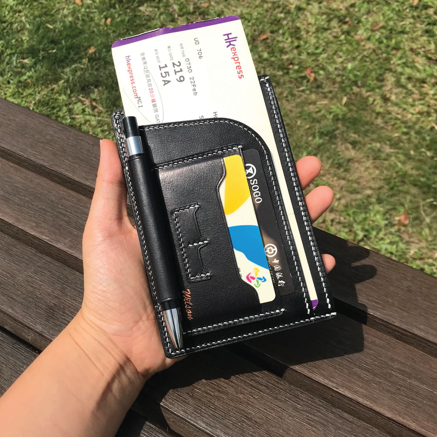 Calf Leather | Simple Passport Holder | 小牛皮系列 | 簡約護照套