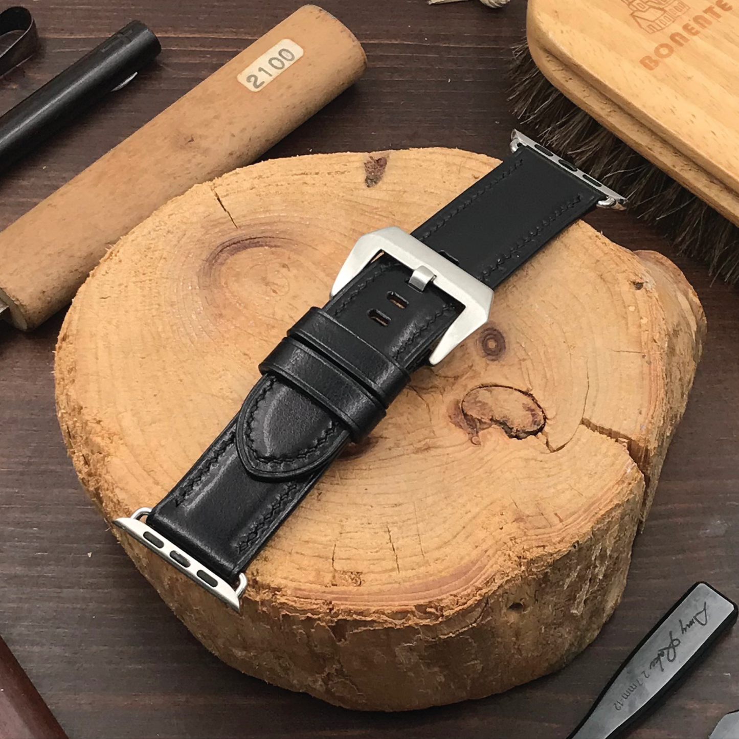 Calf Leather | Heavy-Duty Apple Watch Strap | 小牛皮系列 | 厚身款iWatch錶帶