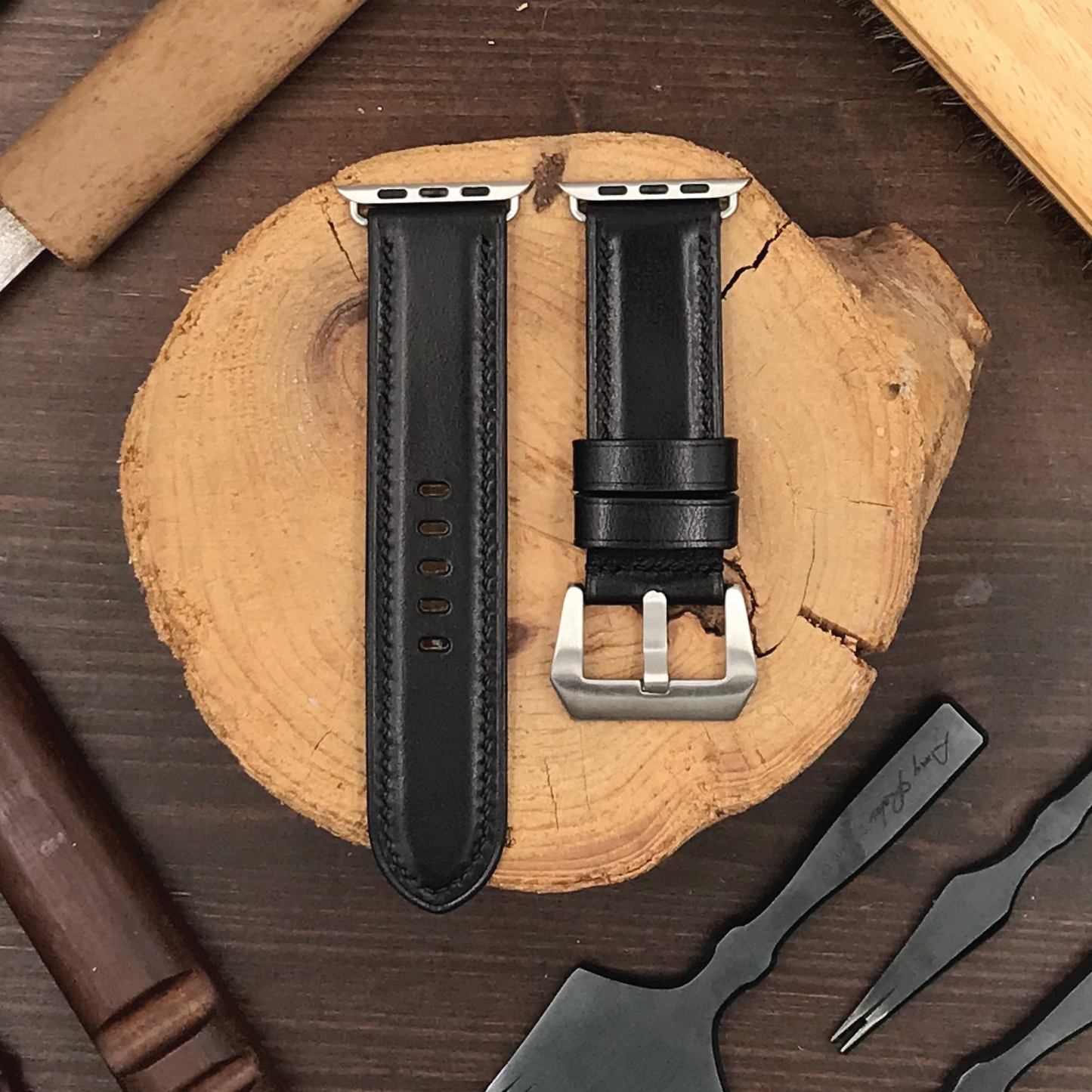 Calf Leather | Heavy-Duty Apple Watch Strap | 小牛皮系列 | 厚身款iWatch錶帶