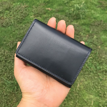 Calf Leather | Magnetic Snap Business Name Card Case | 小牛皮系列 | 磁扣開關卡片盒