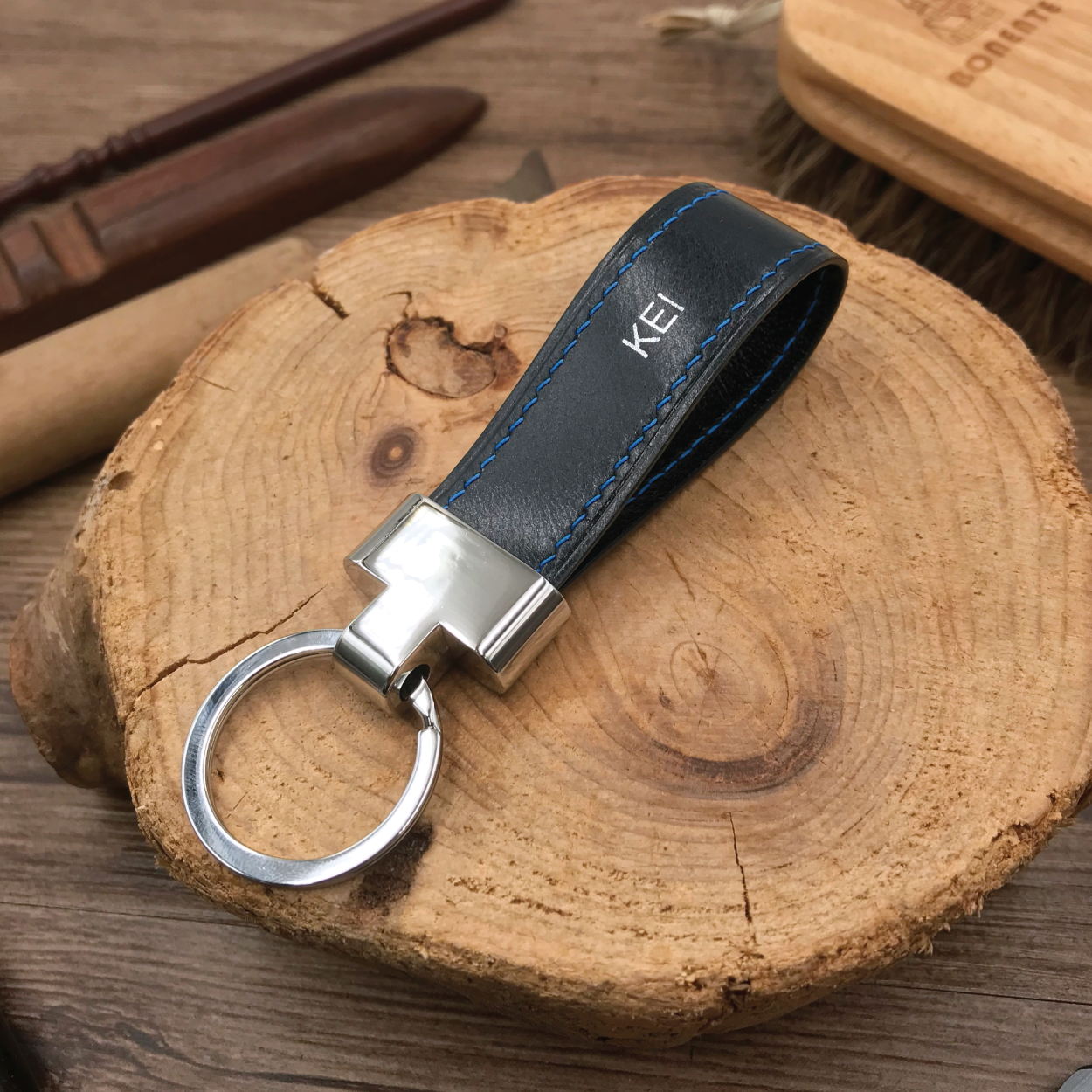 Calf Leather | Key Fob