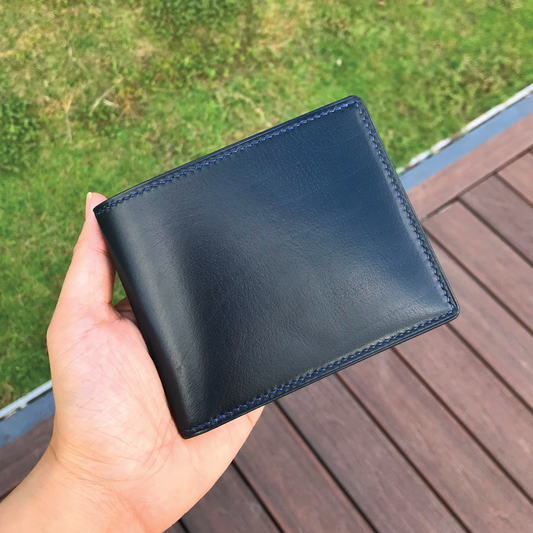 Calf Leather | Bifold Short Wallet | Coins Pocket Design | 小牛皮系列 | 兩摺短銀包 | 零錢包款式