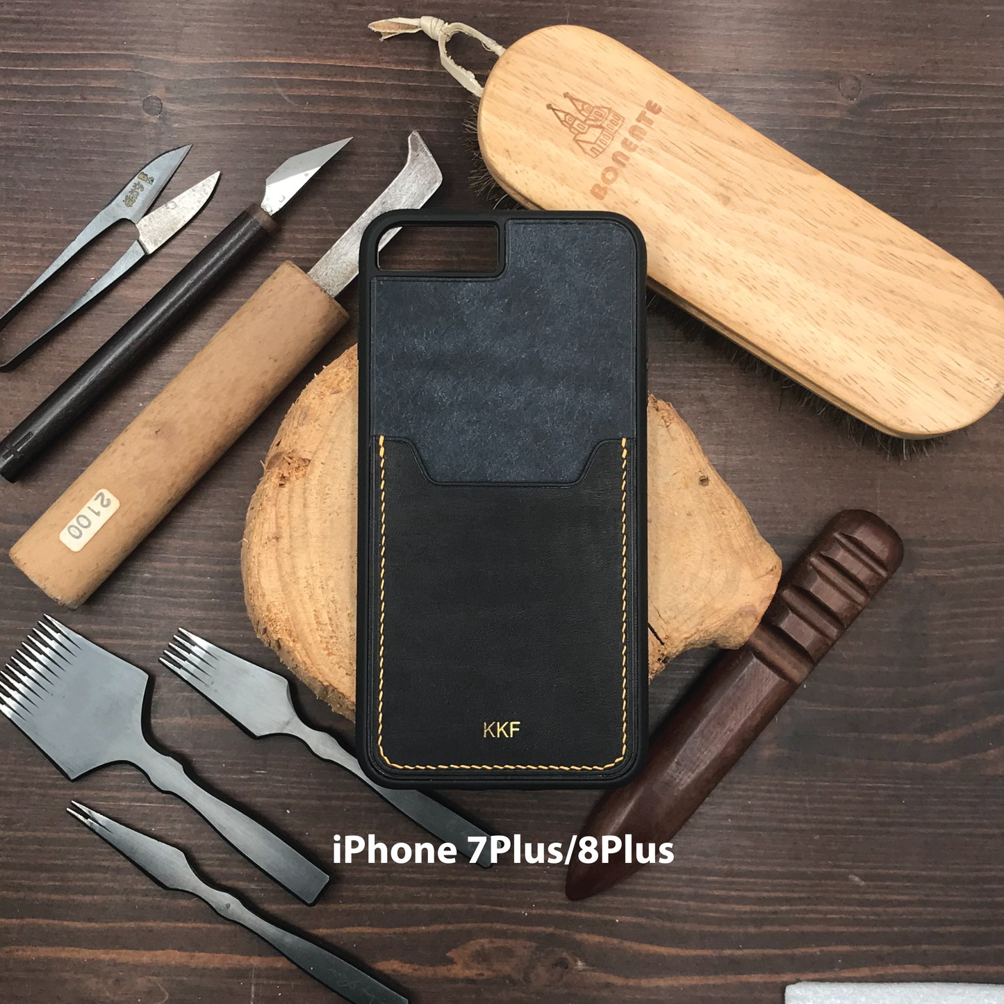 Pueblo Leather | Card Slot iPhone Case | 磨砂牛皮系列 | 卡位手機殼