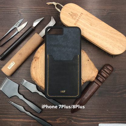 Pueblo Leather | Card Slot iPhone Case | 磨砂牛皮系列 | 卡位手機殼