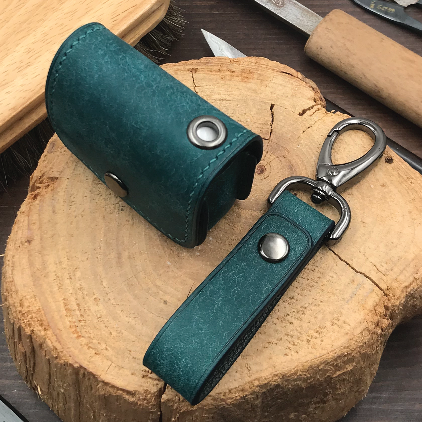 Pueblo Leather | AirPods Case | 磨砂牛皮系列 | 蘋果耳機保護套