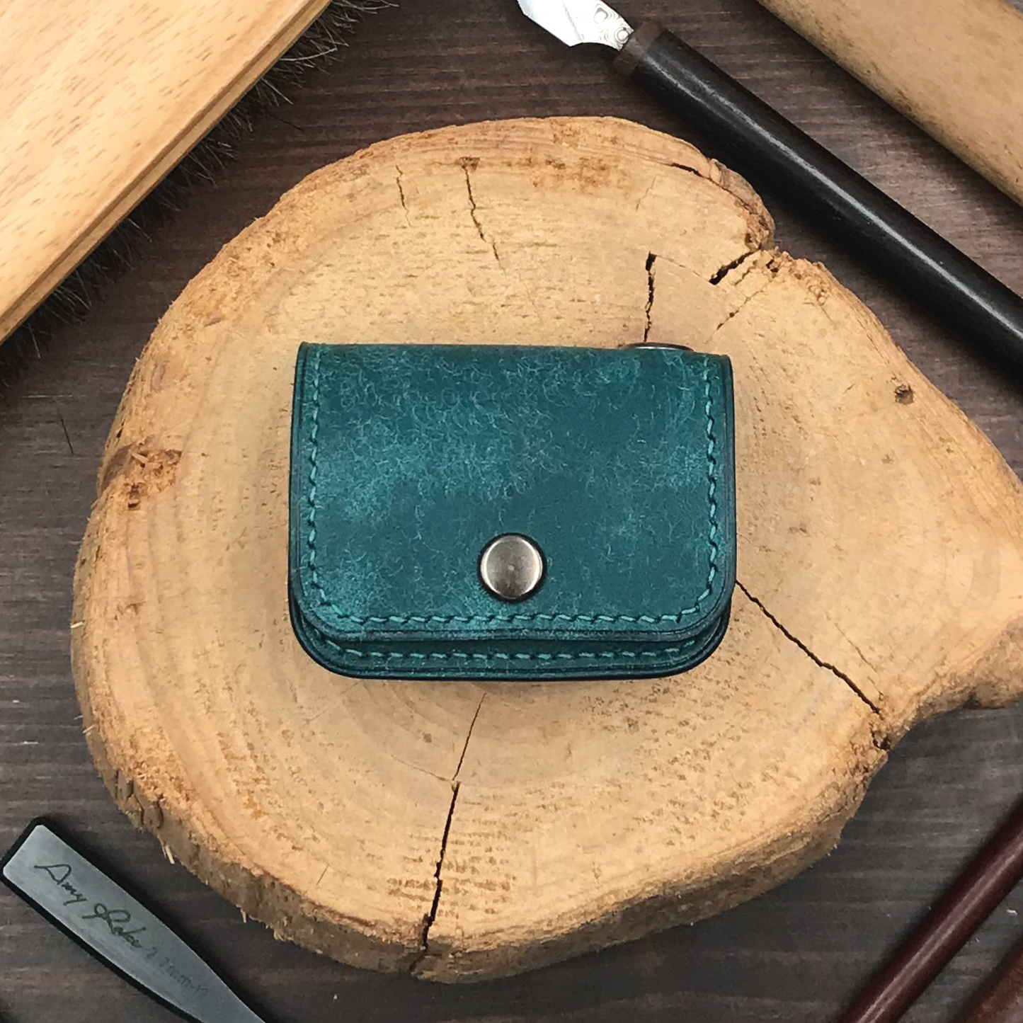 Pueblo Leather | AirPods Case | 磨砂牛皮系列 | 蘋果耳機保護套