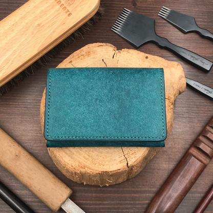 Pueblo Leather | Magnetic Snap Business Name Card Case | 磨砂牛皮系列 | 磁扣開關卡片盒