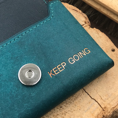 Pueblo Leather | Magnetic Snap Business Name Card Case | 磨砂牛皮系列 | 磁扣開關卡片盒