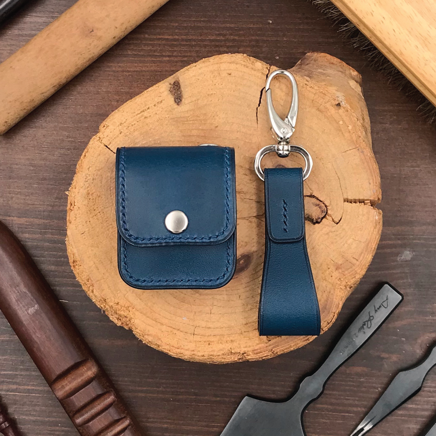 Buttero Leather | Airpod Case | 植鞣牛皮系列 | 蘋果耳機保護套