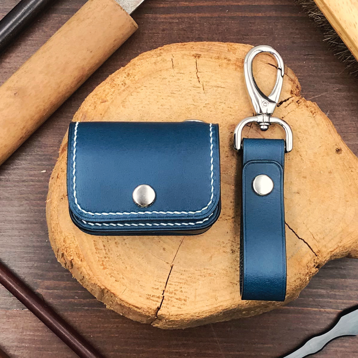 Buttero Leather | Airpod Case | 植鞣牛皮系列 | 蘋果耳機保護套