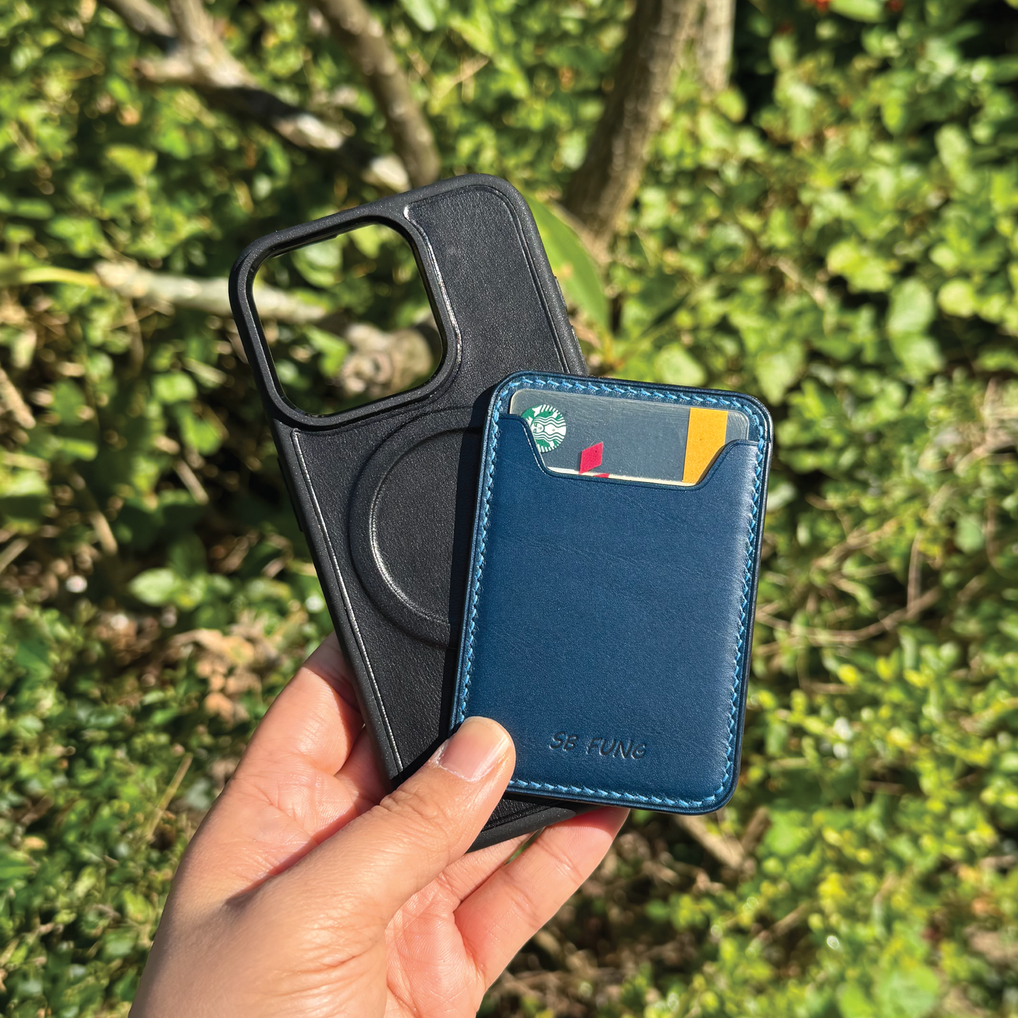 Buttero Leather | MagSafe Cardholder | 植鞣牛皮系列 | 磁吸卡套