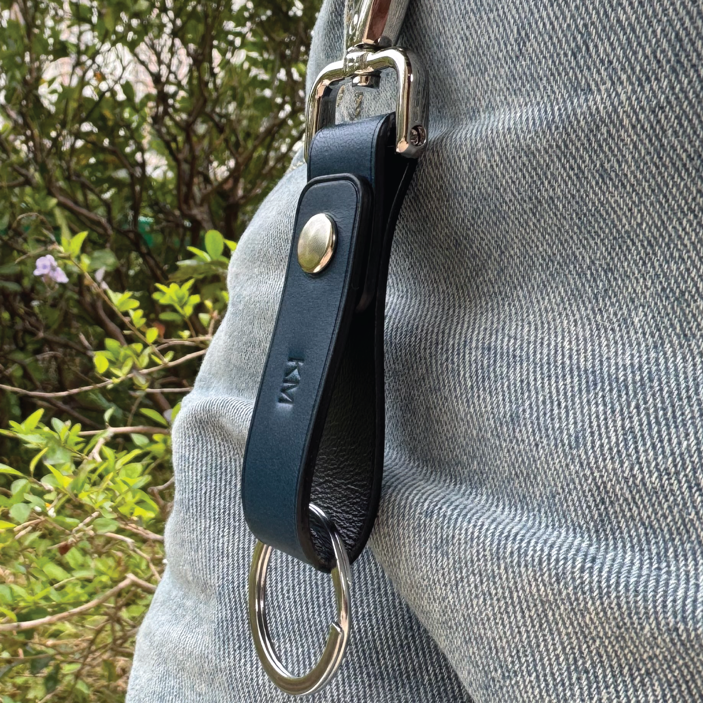 Buttero Leather | Belt Loop Keyring | 植鞣牛皮系列 | 皮帶鎖匙扣