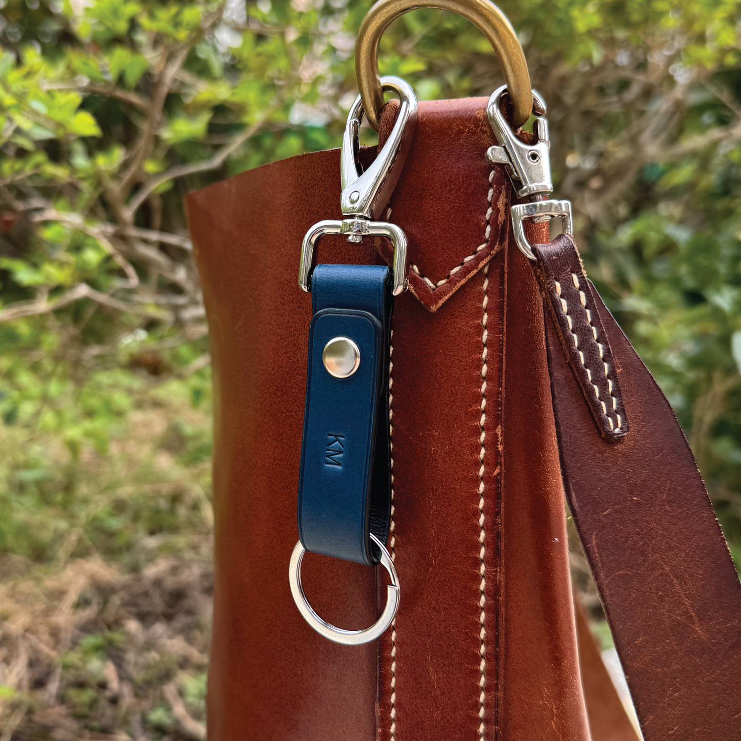 Buttero Leather | Belt Loop Keyring | 植鞣牛皮系列 | 皮帶鎖匙扣