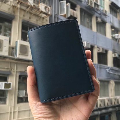 Buttero Leather | Bifold Medium Wallet | Card Slot, Photo Slot | 植鞣牛皮系列 | 兩摺中銀包 | 卡位，相位款式